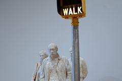 53 Walk Dont Walk - George Segal 1976 Whitney Museum Of American Art New York City.jpg